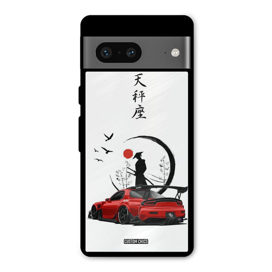 Samurai Car Google Pixel 7 Mobile Back Cover - Car&Bike PrintShield Case
