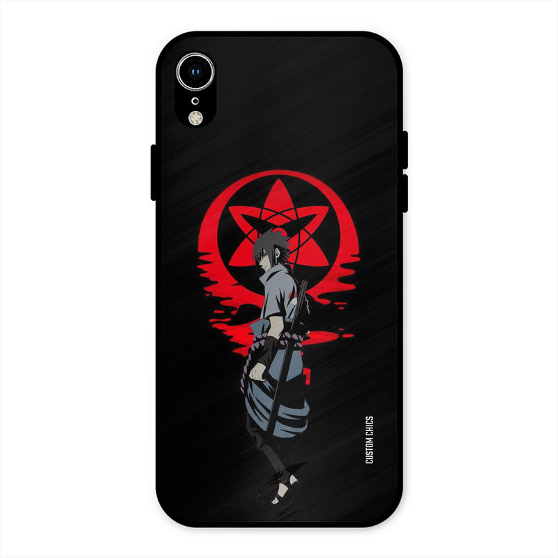 Sasuke Uchiha iPhone XR Mobile Back Cover - Anime PrintShield Case