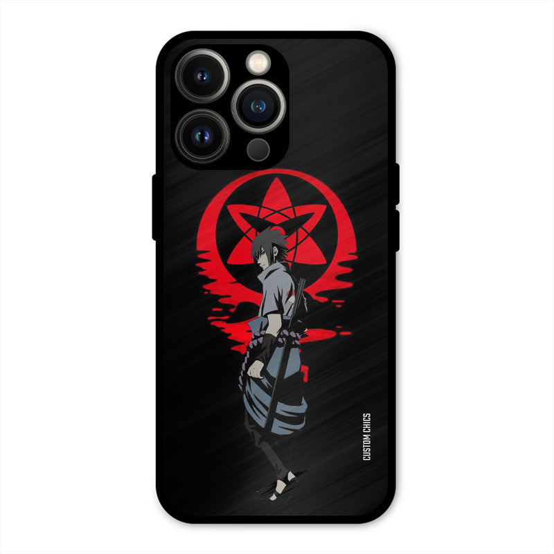 Sasuke Uchiha iPhone 13 Pro Mobile Back Cover - Anime PrintShield Case