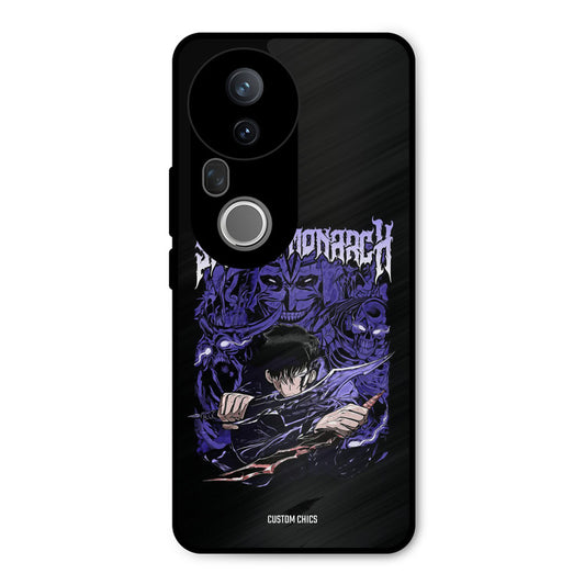 Shadow Monarch Vivo T4 Ultra Mobile Back Cover - Anime PrintShield Case
