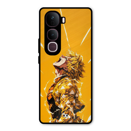 Shouting Zenitsu Vivo Y400 Pro Mobile Back Cover - Anime PrintShield Case