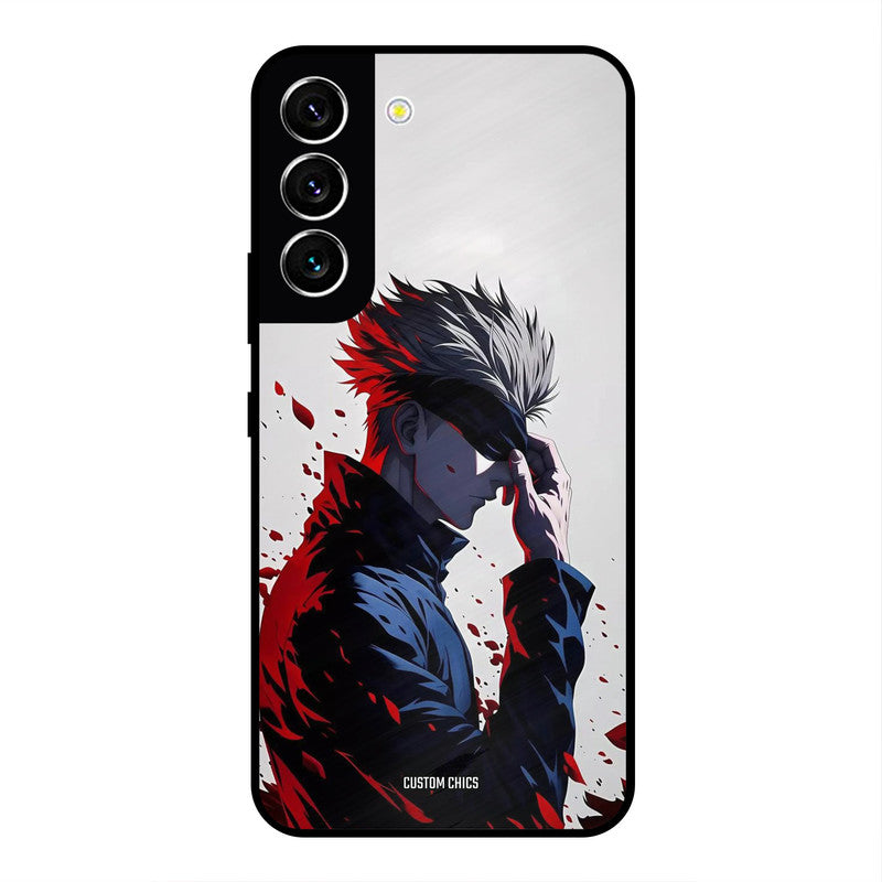 Star Gojo Samsung Galaxy S22 Mobile Back Cover - Anime PrintShield Case