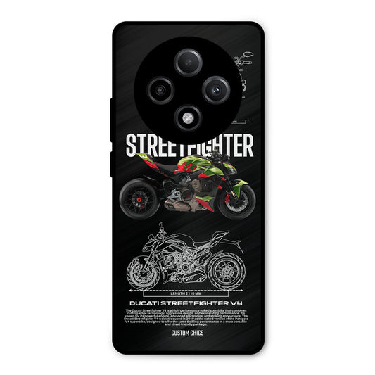 Streetfighter Bike Oppo F27 Pro Plus 5G Mobile Back Cover - Car&Bike PrintShield Case