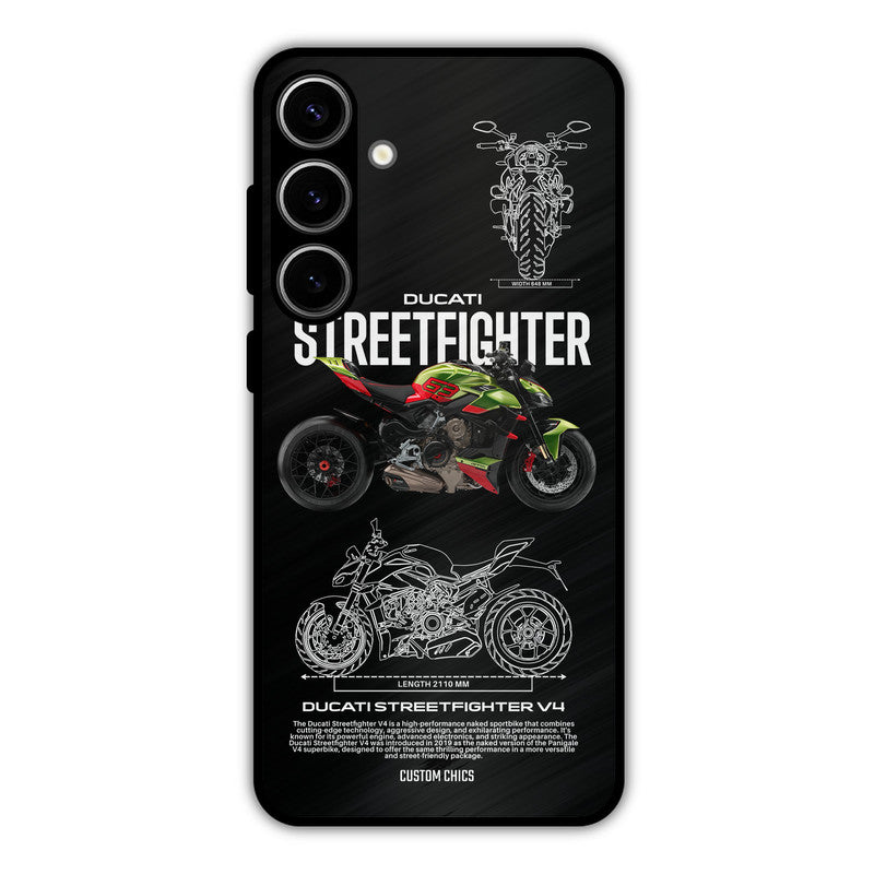 Streetfighter Bike Samsung Galaxy S24 Plus Mobile Back Cover - Car&Bike PrintShield Case