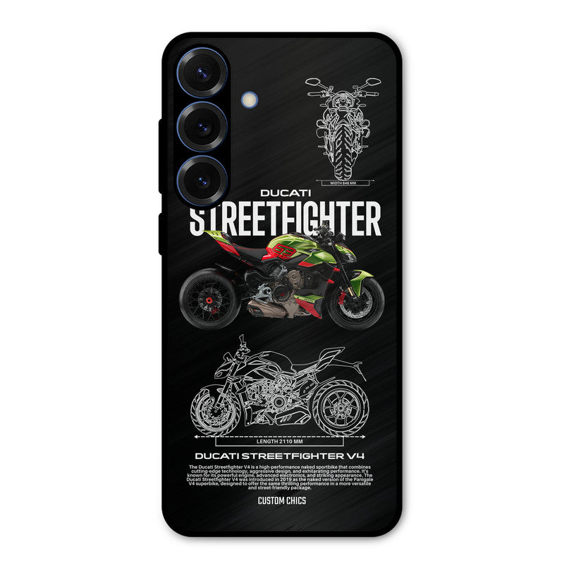 Streetfighter Bike Samsung Galaxy S25 Plus Mobile Back Cover - Car&Bike PrintShield Case