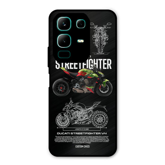 Streetfighter Bike Infinix Note 50x Mobile Back Cover - Car&Bike PrintShield Case