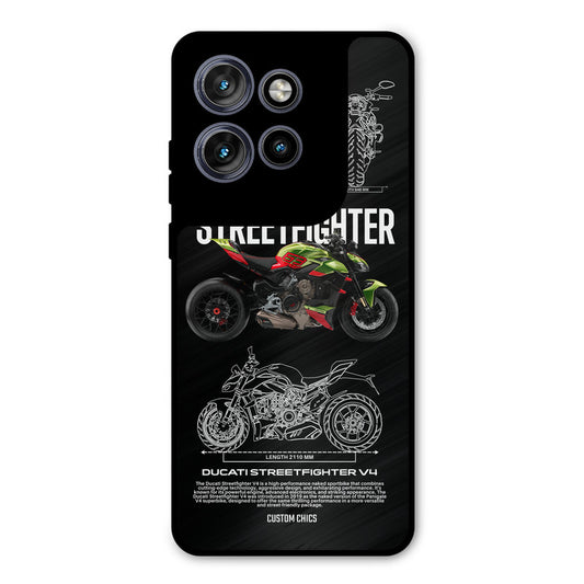 Streetfighter Bike Motorola Edge 50 Neo Mobile Back Cover - Car&Bike PrintShield Case