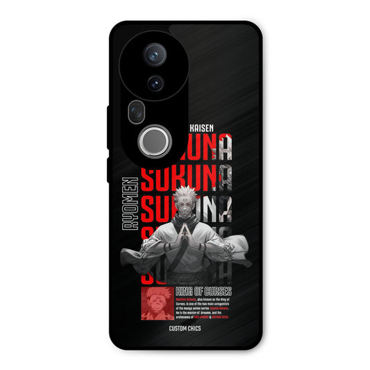 Sukuna Typo Vivo T4 Ultra Mobile Back Cover - Anime PrintShield Case