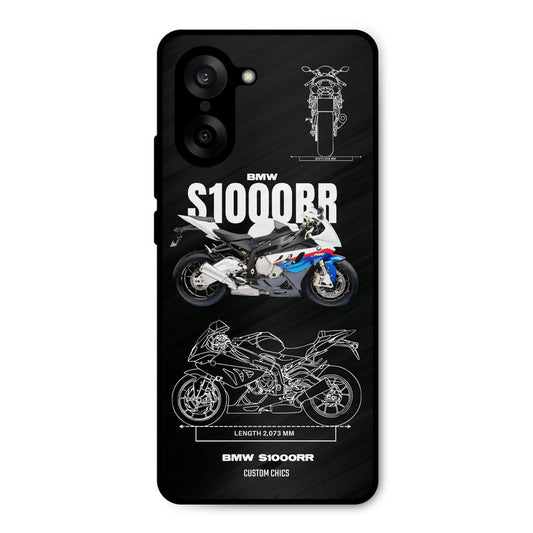 Super Blue Bike Oneplus Nord CE5 Mobile Back Cover - Car&Bike PrintShield Case
