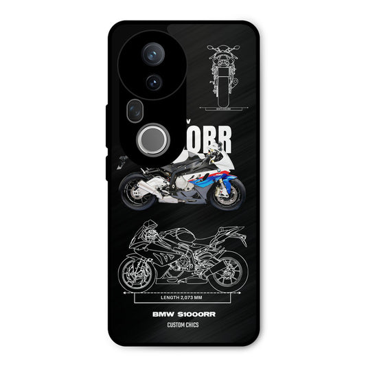Super Blue Bike Vivo T4 Ultra Mobile Back Cover - Car&Bike PrintShield Case