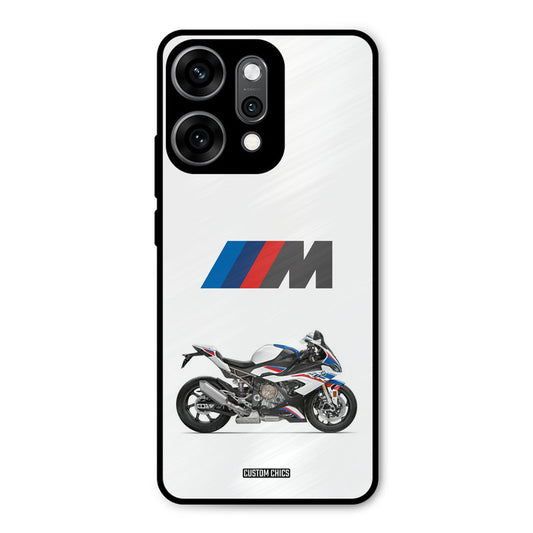 Super Sports Blue Bike Oppo Reno 14 Pro Mobile Back Cover - Car&Bike PrintShield Case