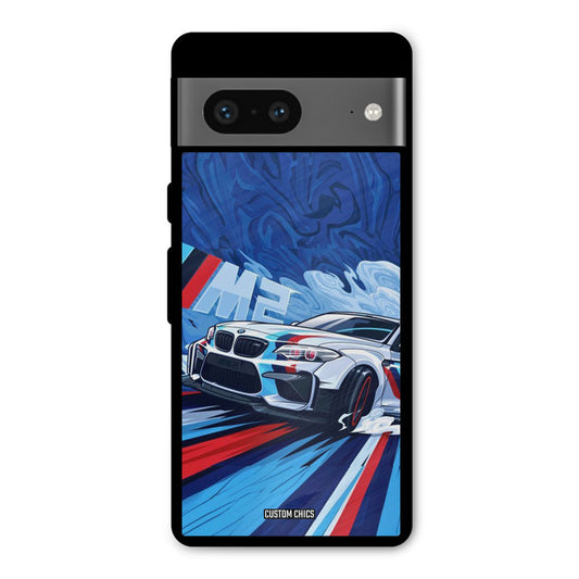 Super Sports Car Google Pixel 7 Mobile Back Cover - Car&Bike PrintShield Case