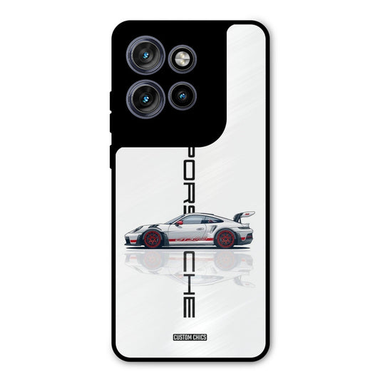 Supercar Typo Motorola Edge 50 Neo Mobile Back Cover - Car&Bike PrintShield Case