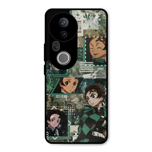 Tanjiro Thoughts Vivo T4 Ultra Mobile Back Cover - Anime PrintShield Case