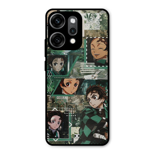 Tanjiro Thoughts Oppo Reno 14 Pro Mobile Back Cover - Anime PrintShield Case