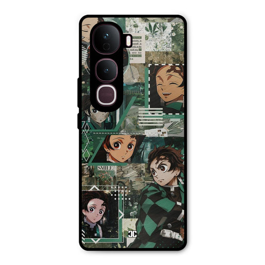 Tanjiro Thoughts Vivo Y400 Pro Mobile Back Cover - Anime PrintShield Case