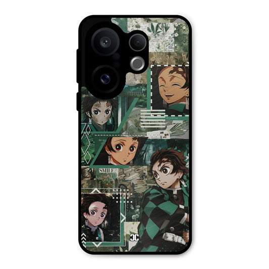 Tanjiro Thoughts Vivo X200 FE Mobile Back Cover - Anime PrintShield Case