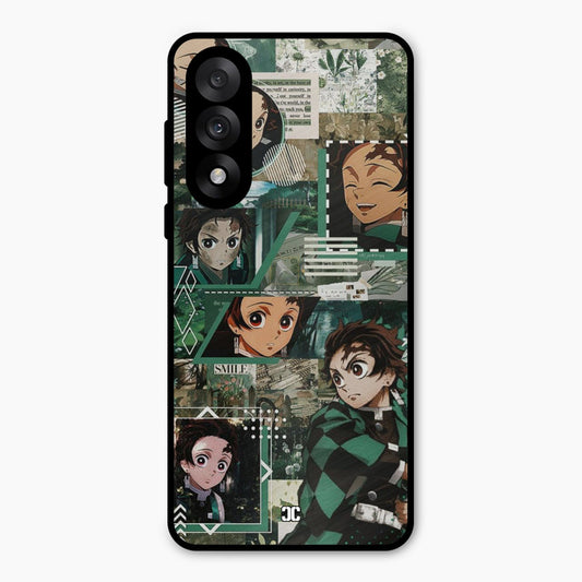 Tanjiro Thoughts Oneplus Nord 5 Mobile Back Cover - Anime PrintShield Case