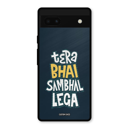 Tera Bhai Google Pixel 6a Mobile Back Cover - Typography PrintShield Case