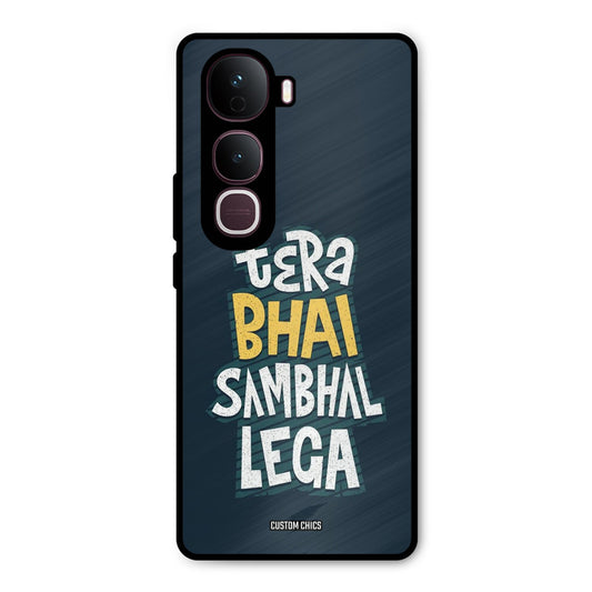Tera Bhai Vivo Y400 Pro Mobile Back Cover - Typography PrintShield Case