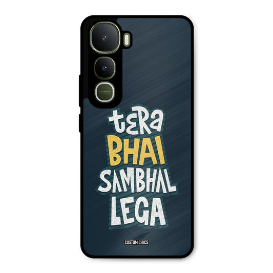 Tera Bhai Vivo Y400 Mobile Back Cover - Typography PrintShield Case