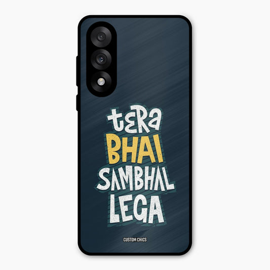 Tera Bhai Oneplus Nord 5 Mobile Back Cover - Typography PrintShield Case
