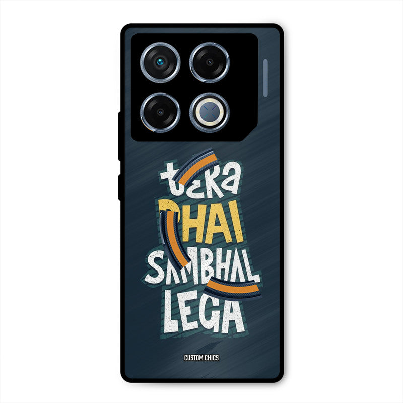 Tera Bhai Infinix GT 20 Pro Mobile Back Cover - Typography PrintShield Case