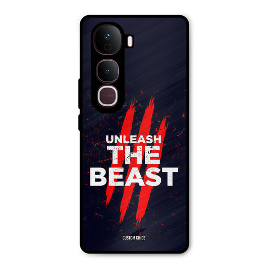 The Beast Vivo Y400 Pro Mobile Back Cover - Typography PrintShield Case