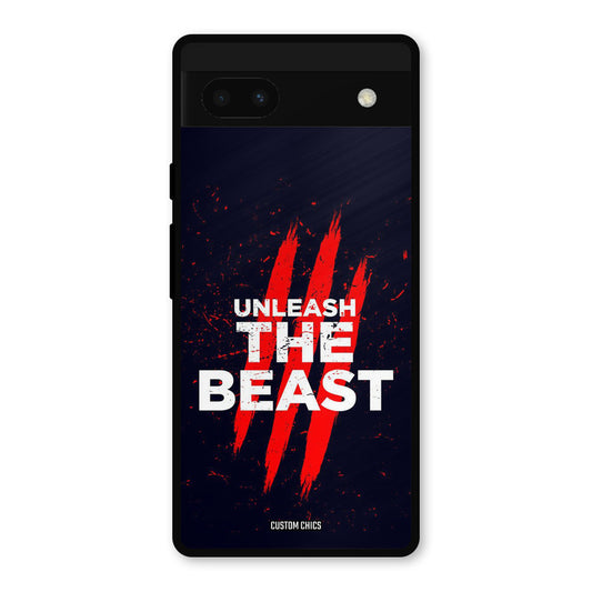 The Beast Google Pixel 6a Mobile Back Cover - Typography PrintShield Case