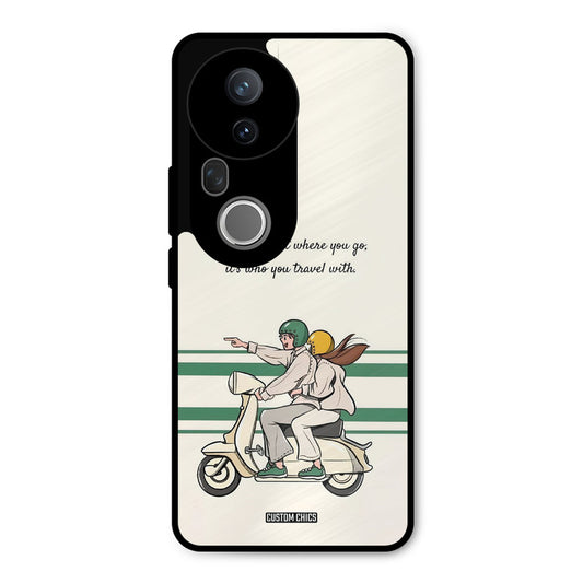 Travel Partner Vivo T4 Ultra Mobile Back Cover - Cute PrintShield Case