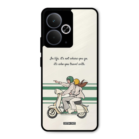 Travel Partner Realme 14T Mobile Back Cover - Cute PrintShield Case