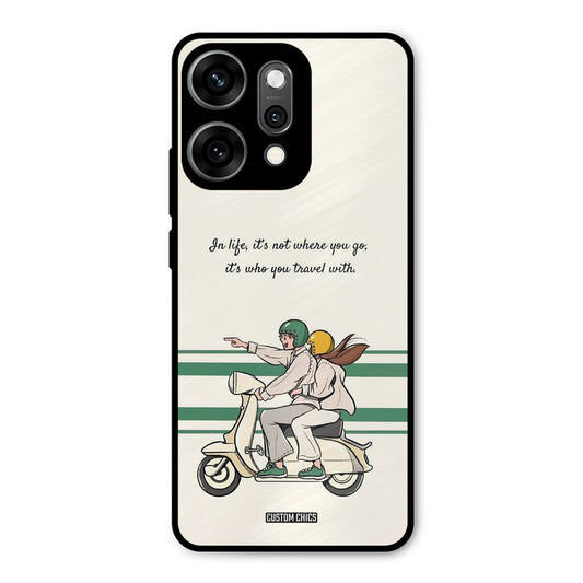 Travel Partner Oppo Reno 14 Pro Mobile Back Cover - Cute PrintShield Case