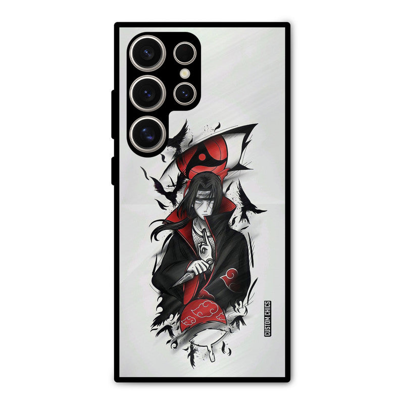 Uchiha Itachi Samsung Galaxy S24 Ultra Mobile Back Cover - Anime PrintShield Case