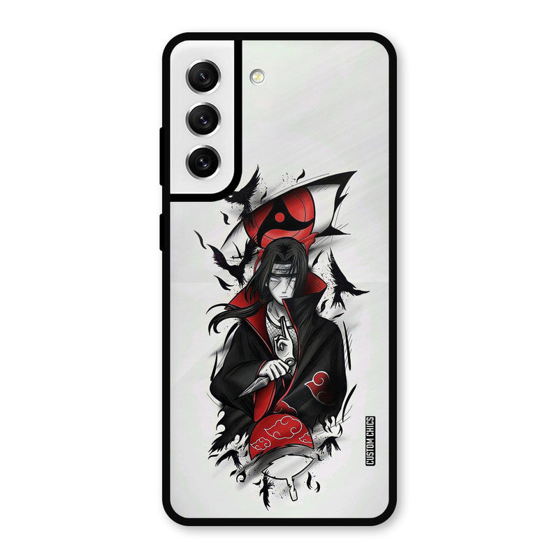 Uchiha Itachi Samsung Galaxy S21 FE 5G (2023) Mobile Back Cover - Anime PrintShield Case