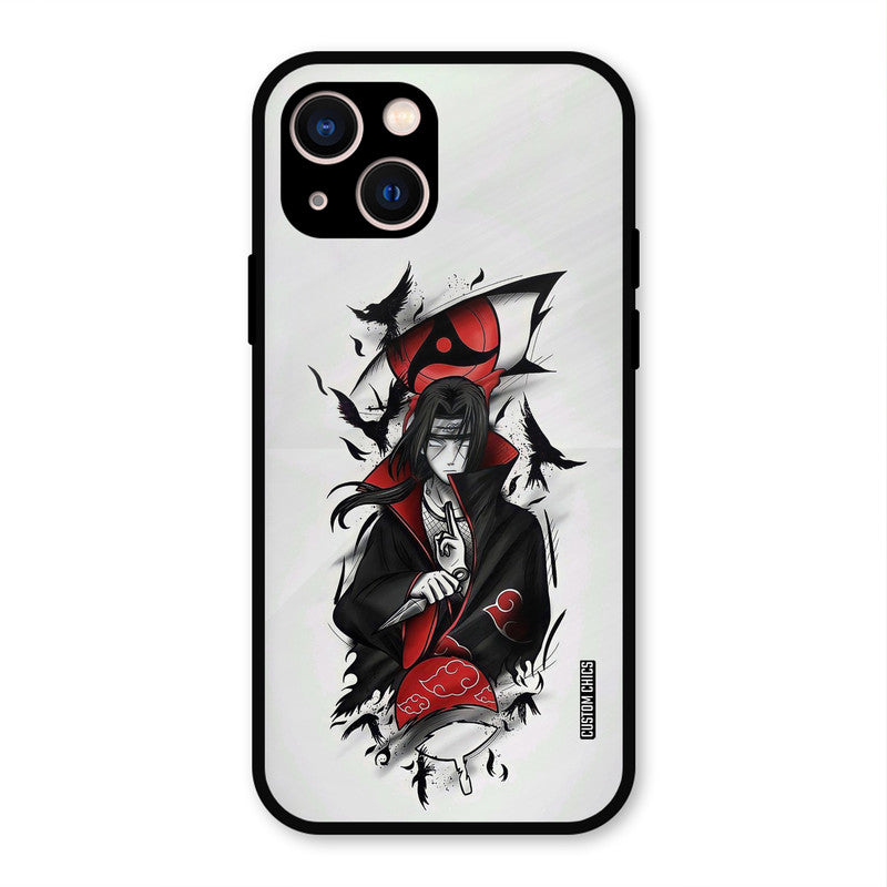 Uchiha Itachi iPhone 13 Mobile Back Cover - Anime PrintShield Case