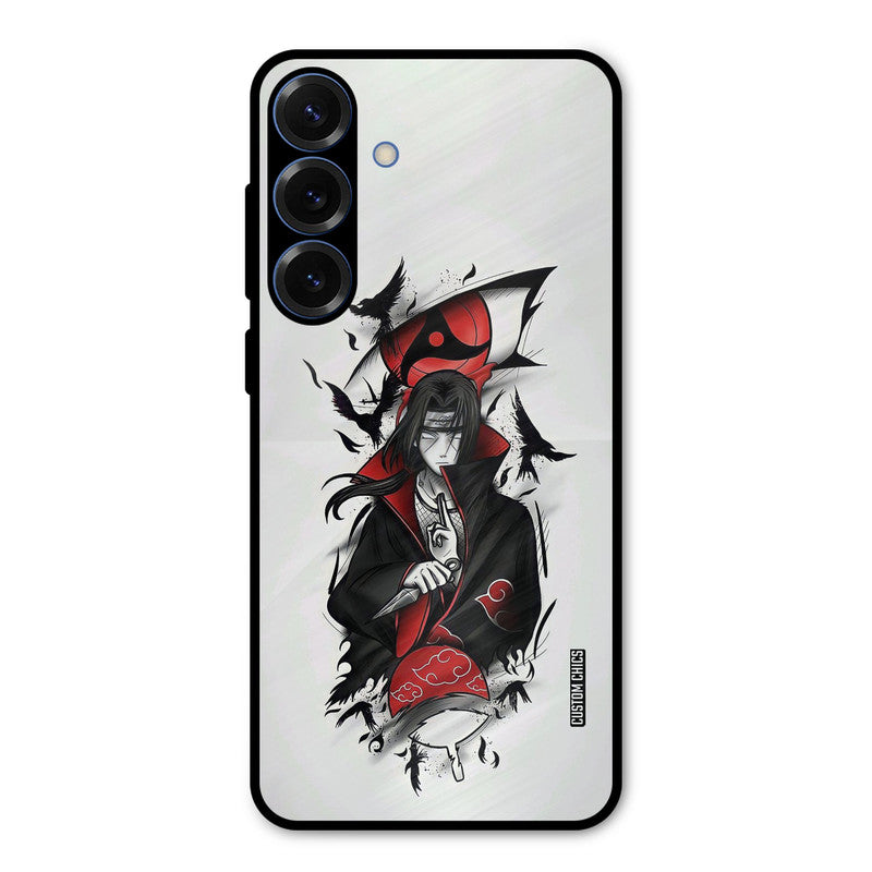 Uchiha Itachi Samsung Galaxy S25 Mobile Back Cover - Anime PrintShield Case