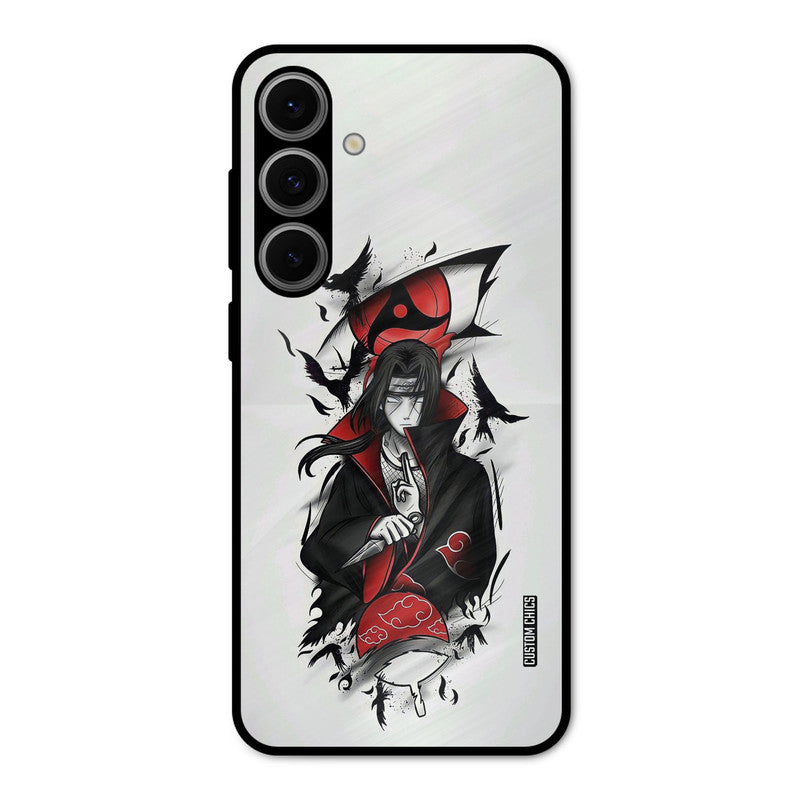 Uchiha Itachi Samsung Galaxy S24 Mobile Back Cover - Anime PrintShield Case