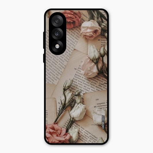 VIntage Flower Oneplus Nord 5 Mobile Back Cover - Aesthetic PrintShield Case