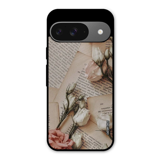 VIntage Flower Google Pixel 9 Mobile Back Cover - Aesthetic PrintShield Case