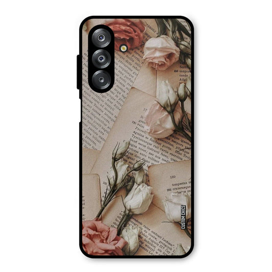 VIntage Flower Samsung Galaxy A17 Mobile Back Cover - Aesthetic PrintShield Case