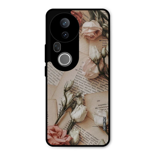 VIntage Flower Vivo T4 Ultra Mobile Back Cover - Aesthetic PrintShield Case