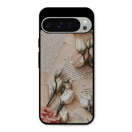 VIntage Flower Google Pixel 9 Pro XL Mobile Back Cover - Aesthetic PrintShield Case
