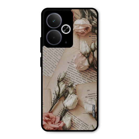 VIntage Flower Realme 14T Mobile Back Cover - Aesthetic PrintShield Case