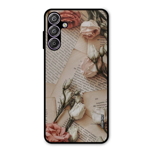 VIntage Flower Samsung Galaxy M15 Mobile Back Cover - Aesthetic PrintShield Case