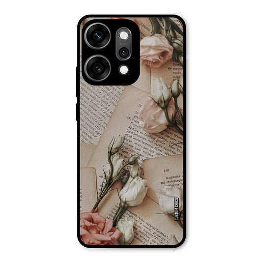 VIntage Flower Oppo Reno 14 Pro Mobile Back Cover - Aesthetic PrintShield Case