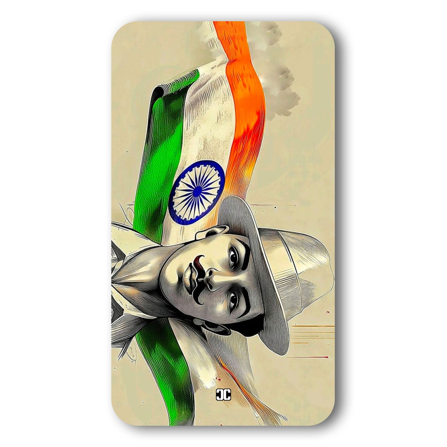 Veer Bhagat Singh Portrait Case – Premium PrintShield Mobile Cover