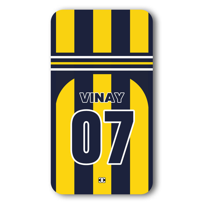 Vinay Cricket Jersey Case – Custom Name & Number | PrintShield Mobile Cover