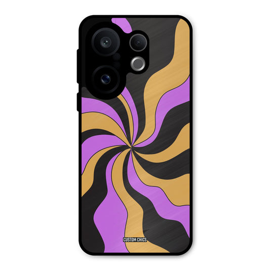 Wavy Stripes Vivo X200 FE Mobile Back Cover - Aesthetic PrintShield Case