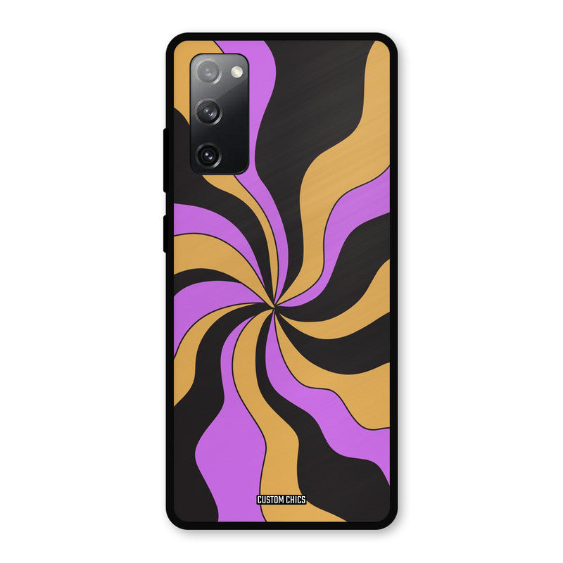 Wavy Stripes Samsung Galaxy S20 FE 5G Mobile Back Cover - Aesthetic PrintShield Case