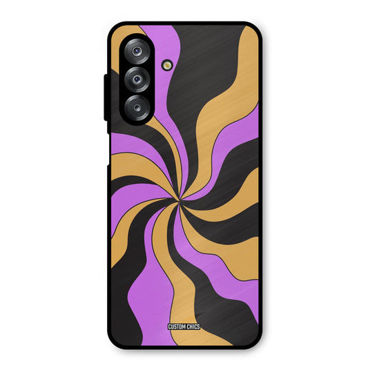 Wavy Stripes Samsung Galaxy A17 Mobile Back Cover - Aesthetic PrintShield Case